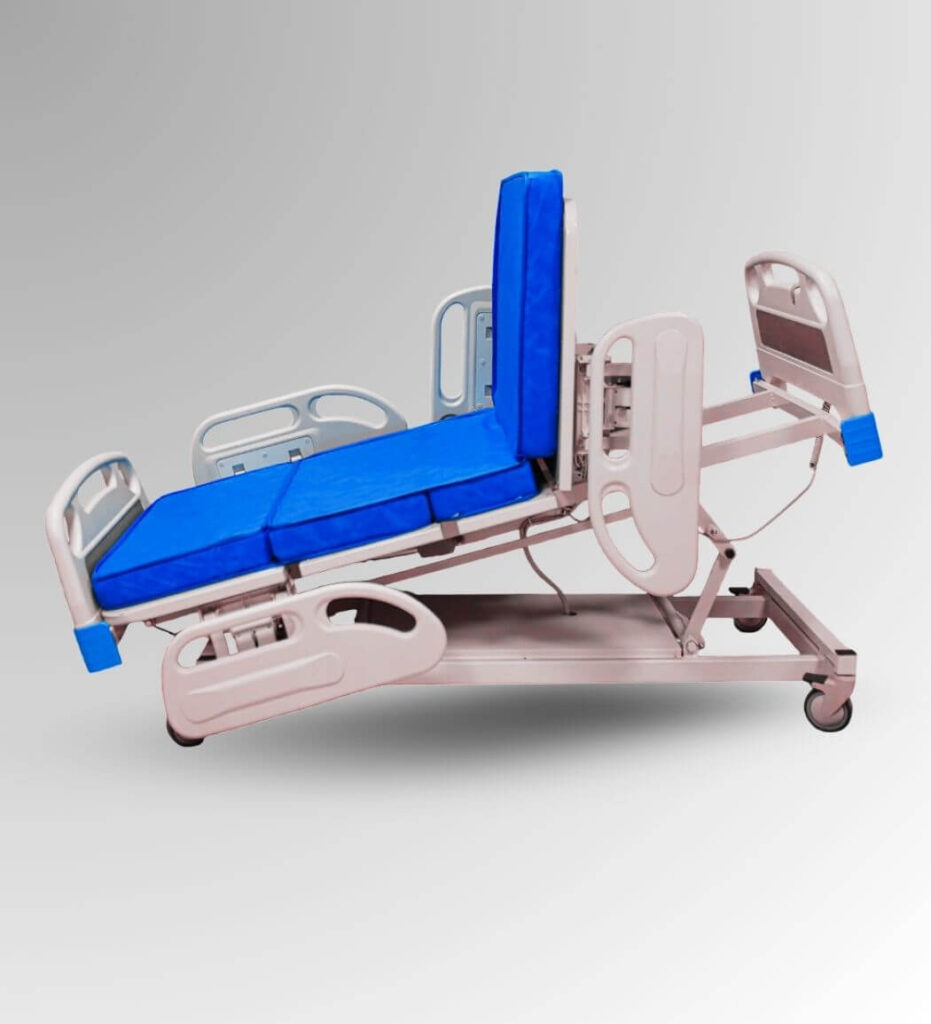 4 motorlu hasta yatağı trendelenburg pozisyonu