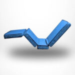 4 parça hasta yatak süngeri