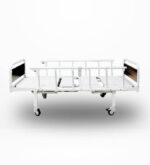 Kiralık 2 motorlu mdf ahşap başlıklı hasta yatağı