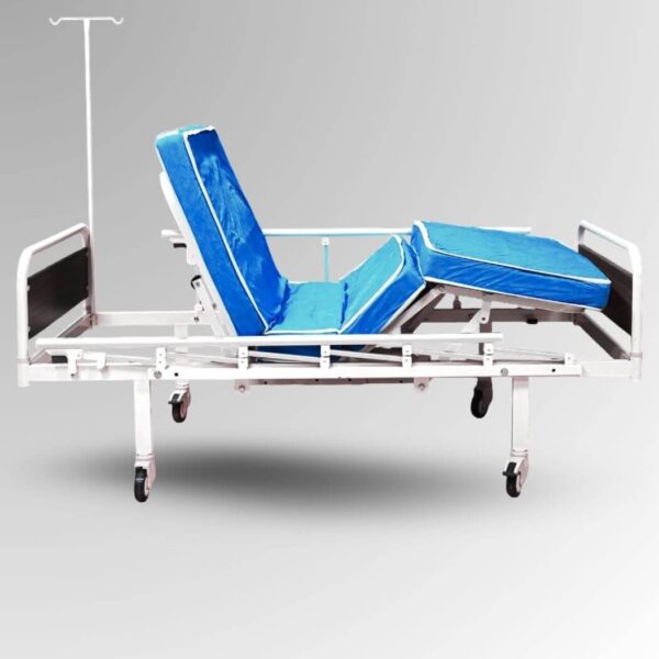 MDF başlıklı 2 motorlu hasta yatağı