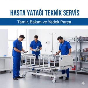 Hasta yatağı teknik servis, tamir bakım ve yedek parça hizmetleri: Med34 Medikal