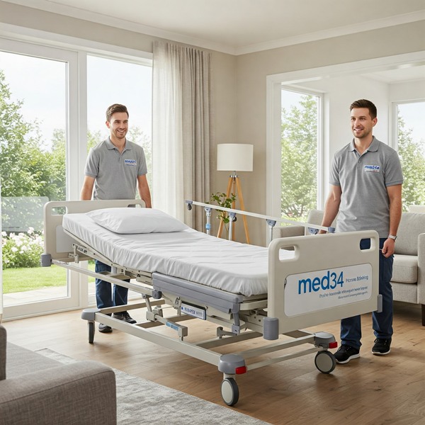 Hasta yatağı kiralama Aydın hizmetleri: Med34 Medikal