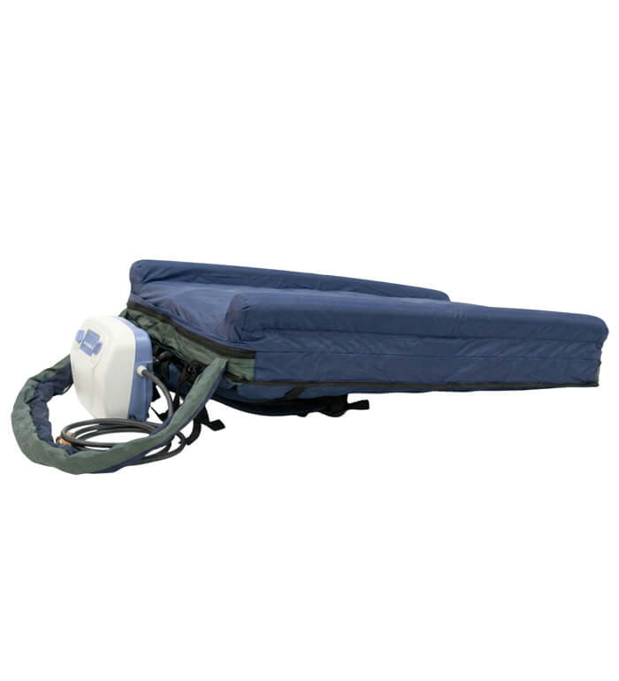 45 derece pozisyon veren havalı yatak