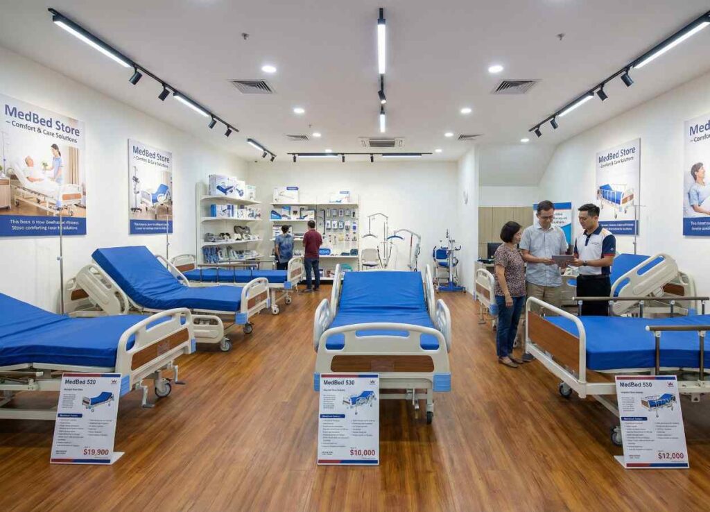 Küçükçekmece hasta yatağı kiralama hizmetleri: Med34 Medikal