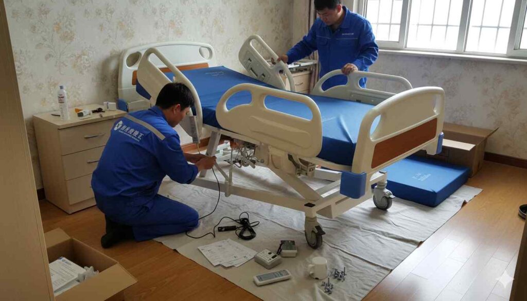 Maltepe hasta yatağı kurulumu