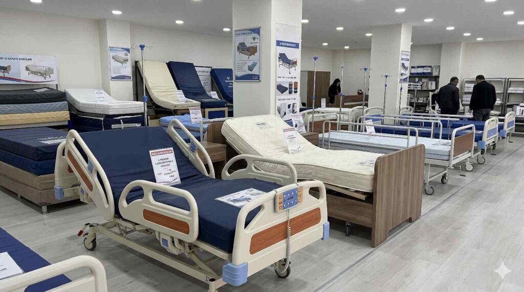 Kiralık ve satılık motorlu hasta yatağı modelleri