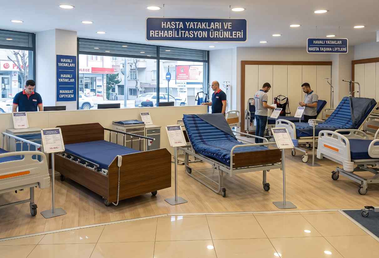 Çekmeköy hasta yatağı kiralama mağazası