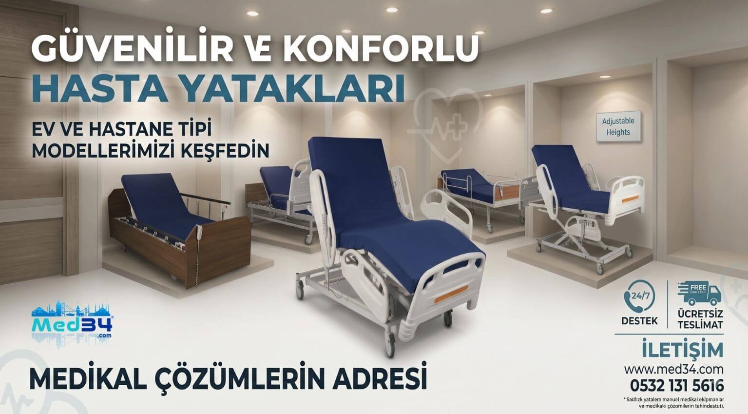 Hasta yatağı kiralama ve medikal yatak hizmetleri Hasta yatağı kiralama ve medikal yatak hizmetleri