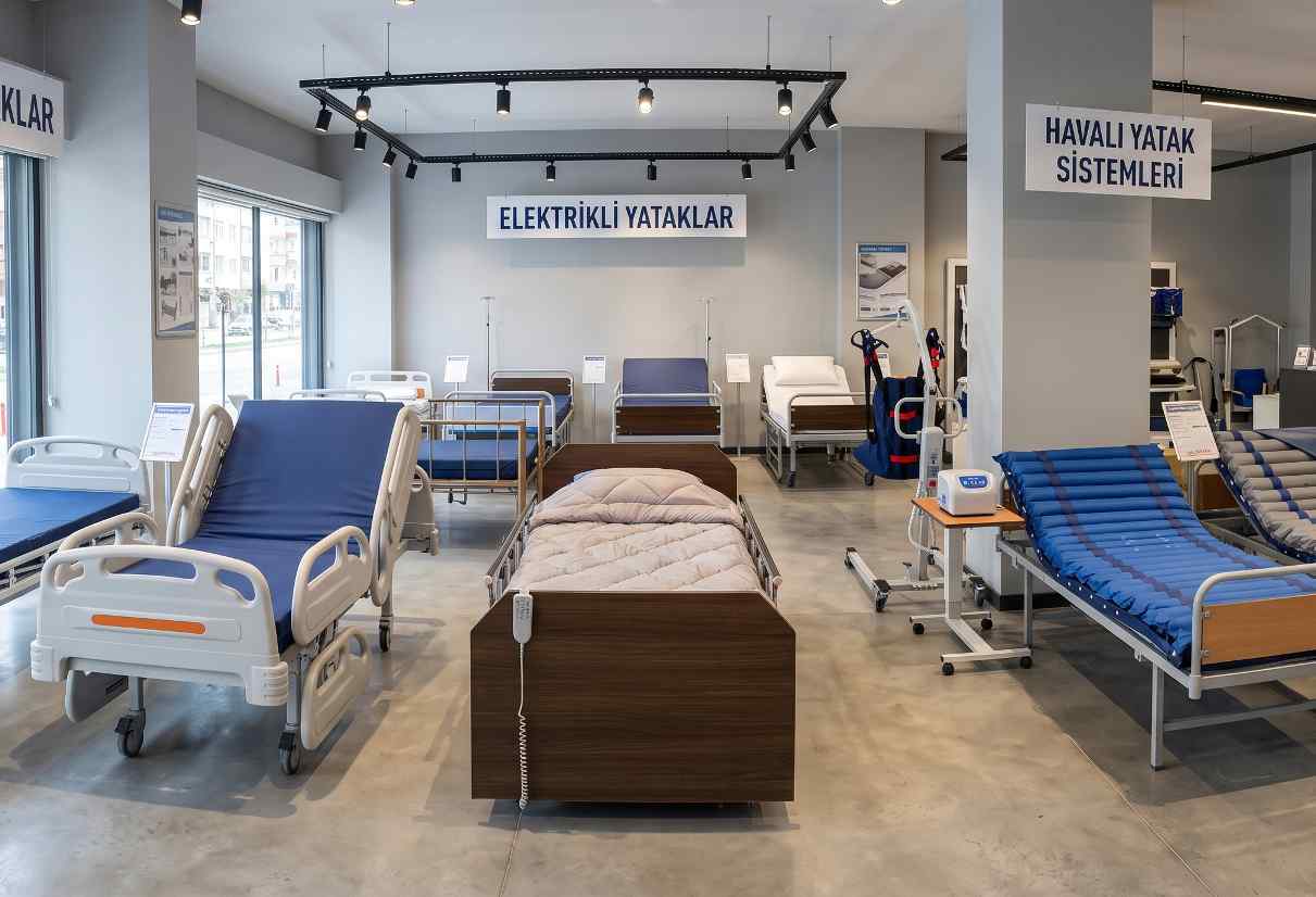 Med34 Medikal firmasının havalı yatak modelleri