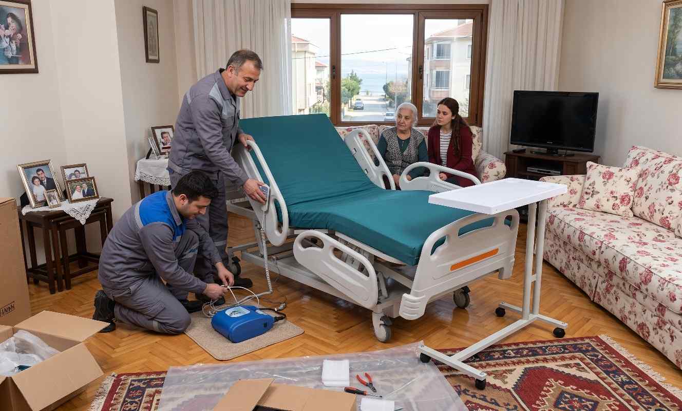 Beyoğlu hasta yatağı kurulumu